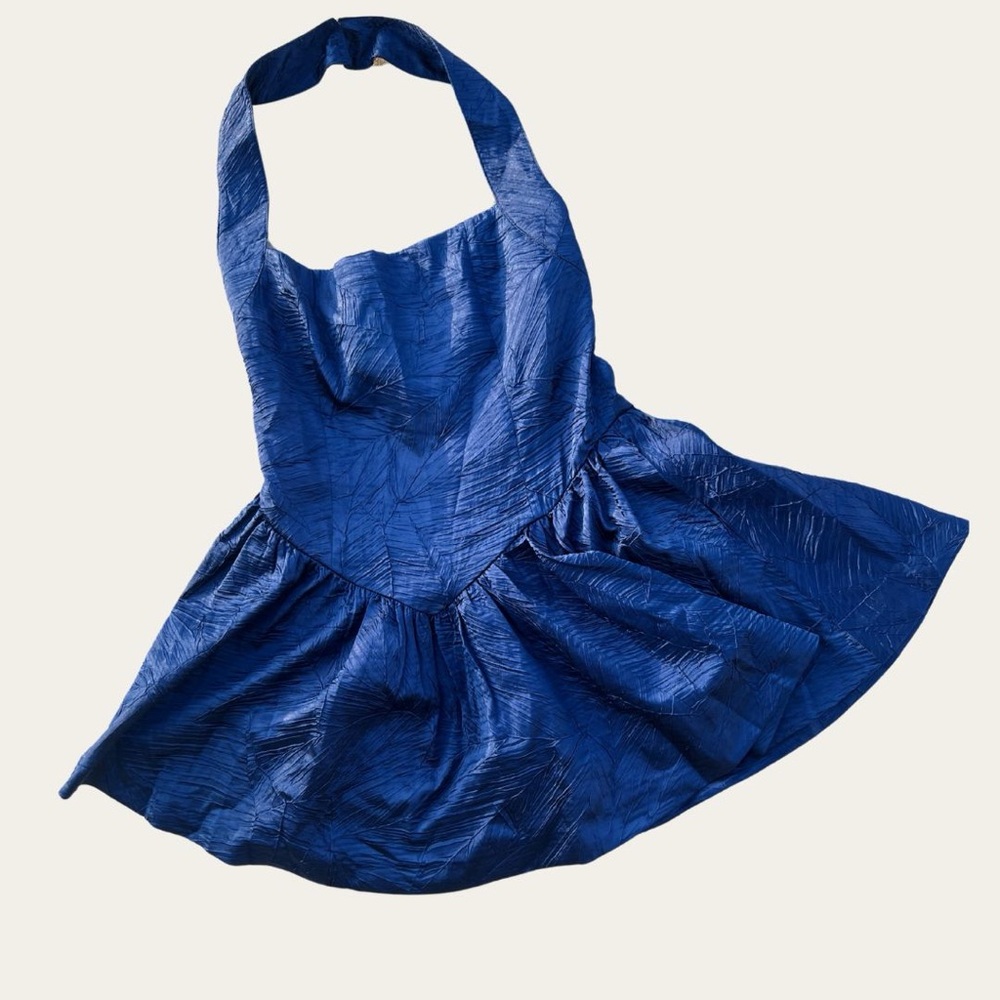 Mini Blue Dress
